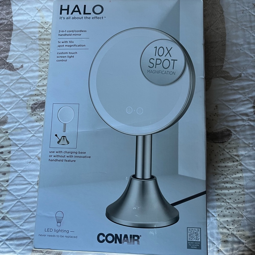 Conair Touch Screen LED MakeupMirror(BRANDNEW)